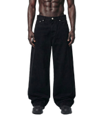 Black Cuffed Denim