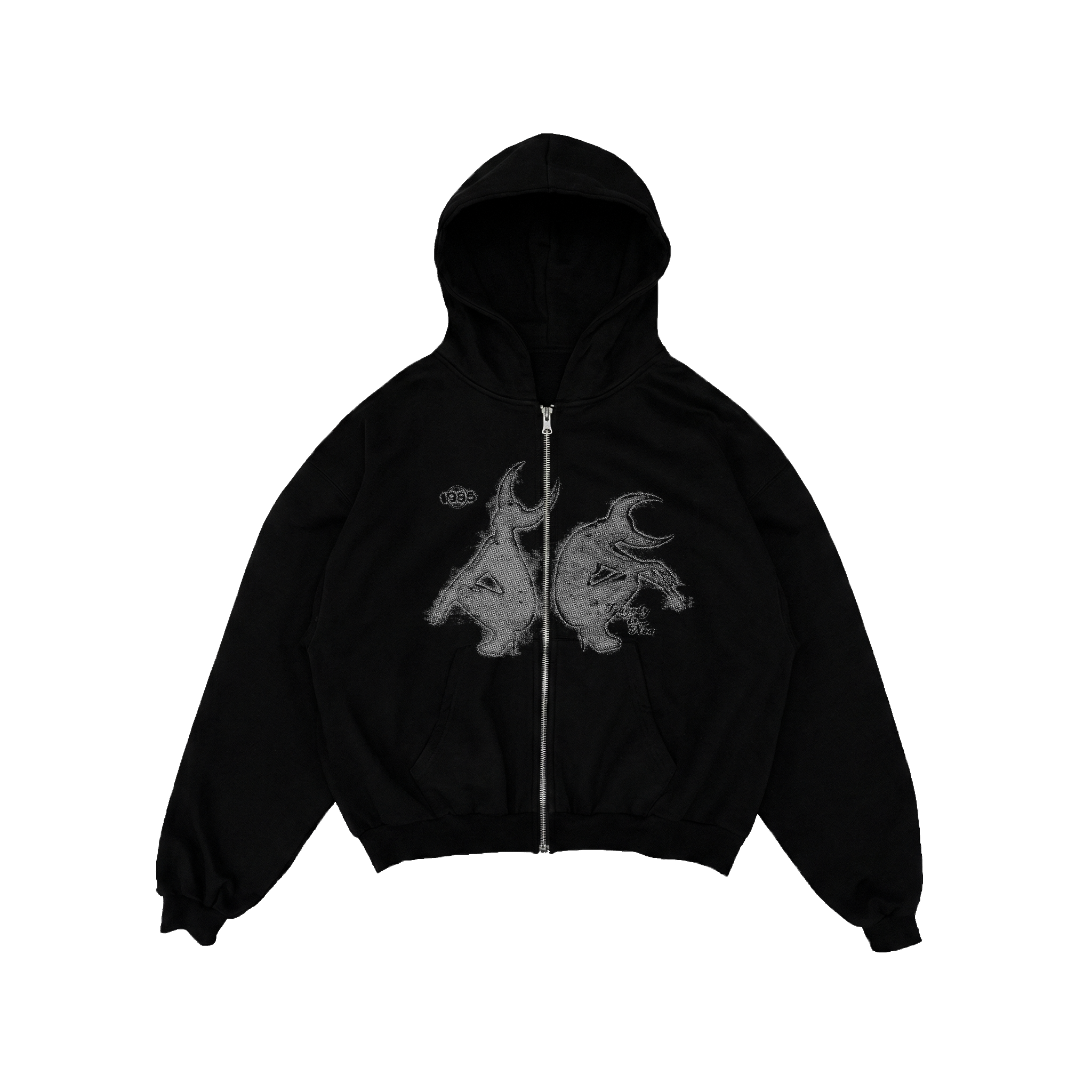 Demons Zip-up Hoodie
