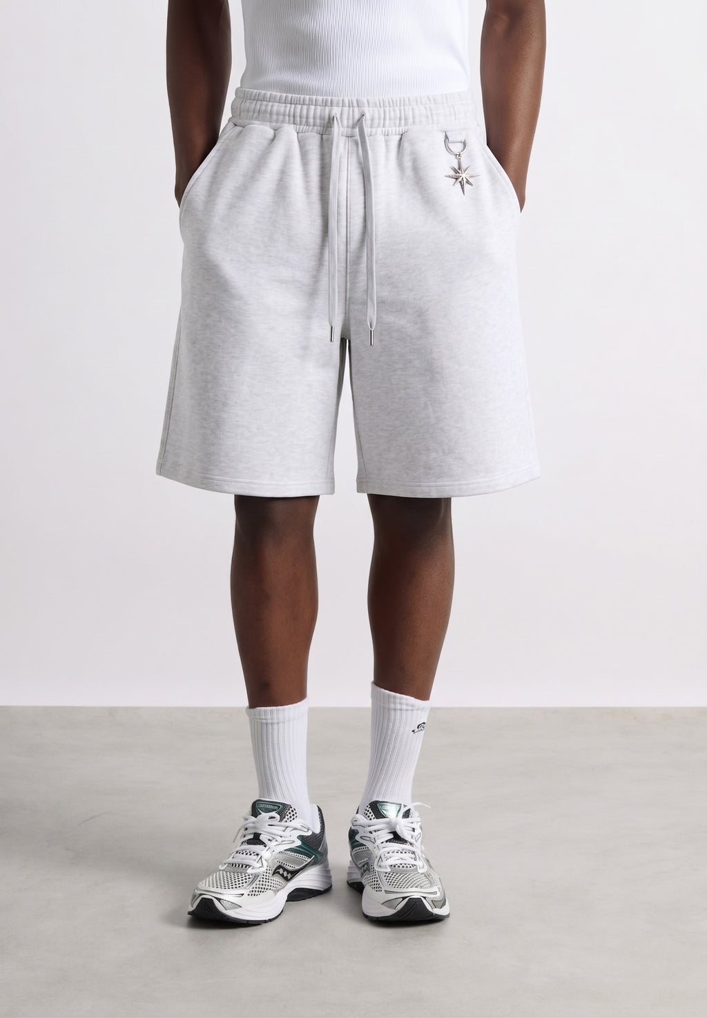 Grey Baggy Short