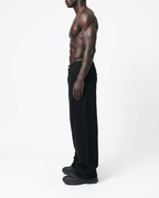 Black Cuffed Denim