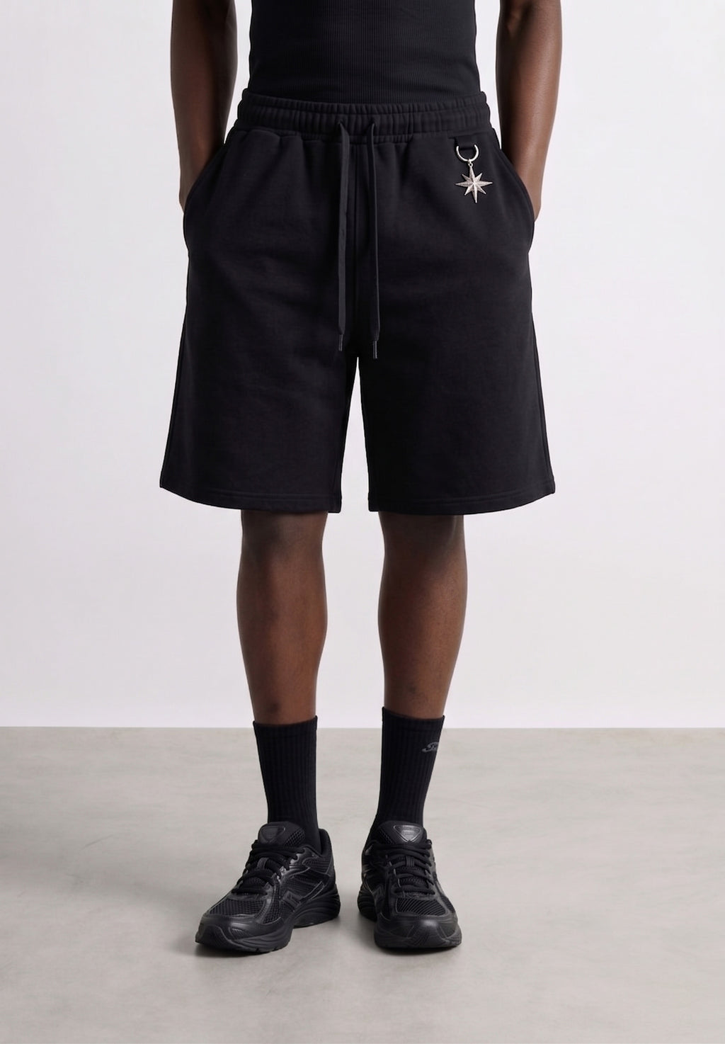 Black Baggy Short