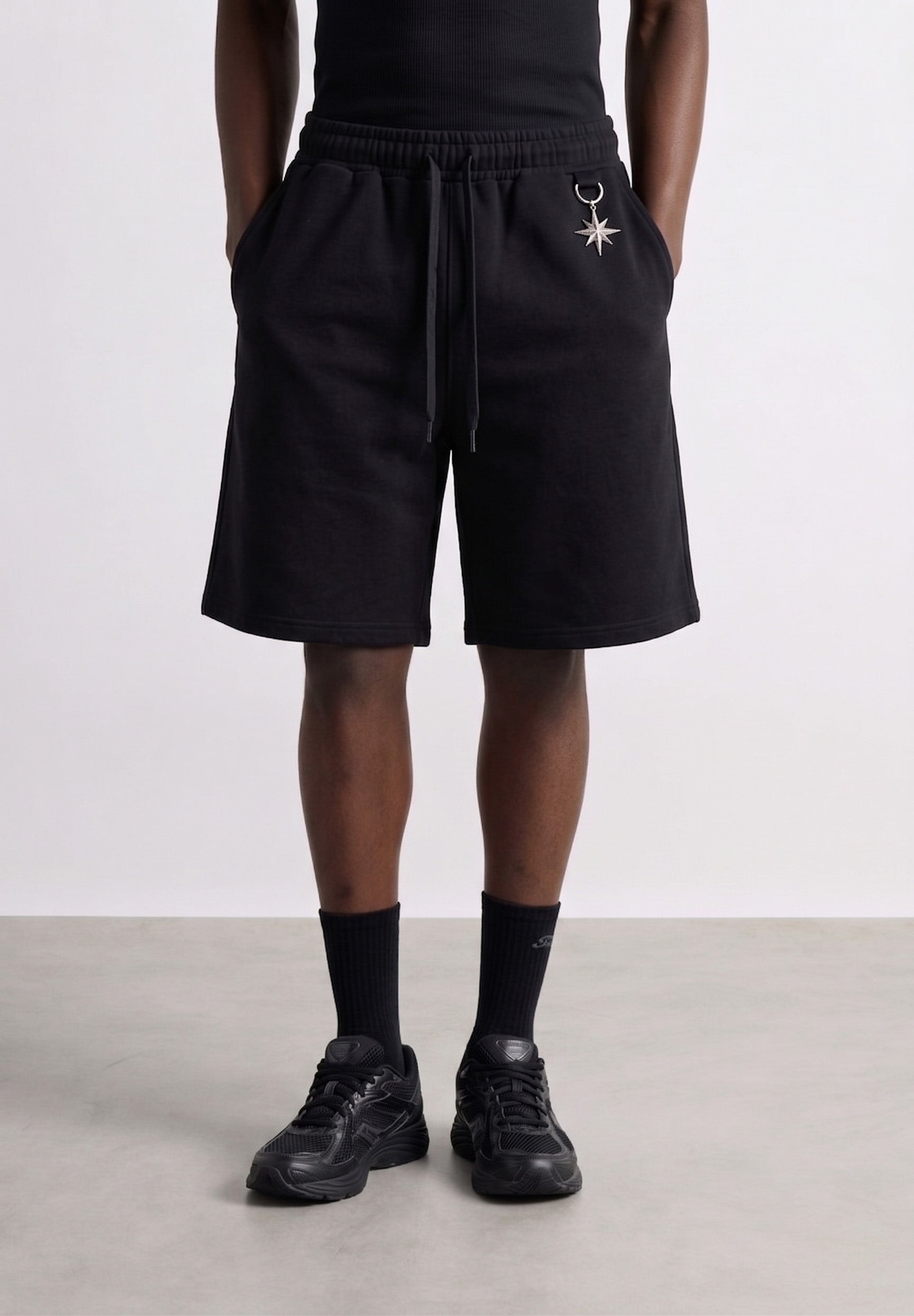 Black Baggy Short