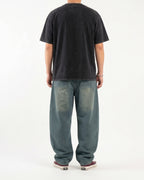 Acid Wash Balloon Jeans