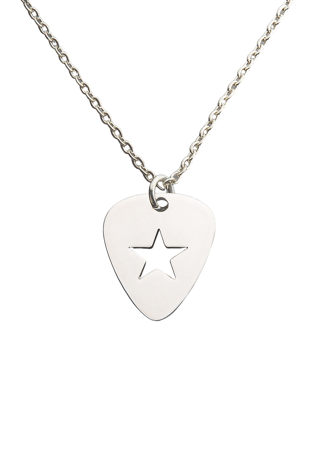 Guitar Pick Star Necklace