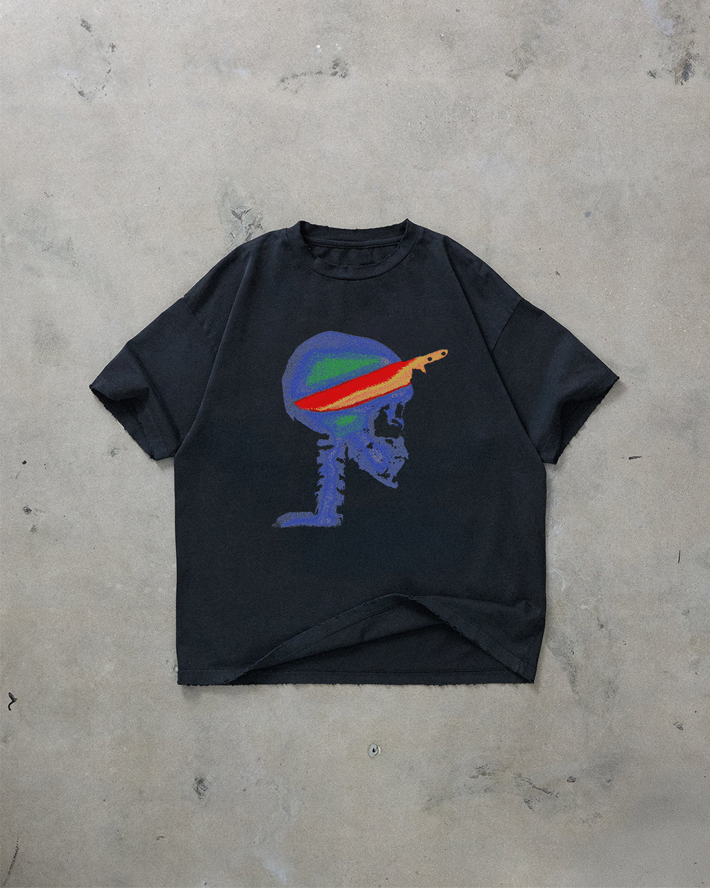 Infrared Skull T-shirt