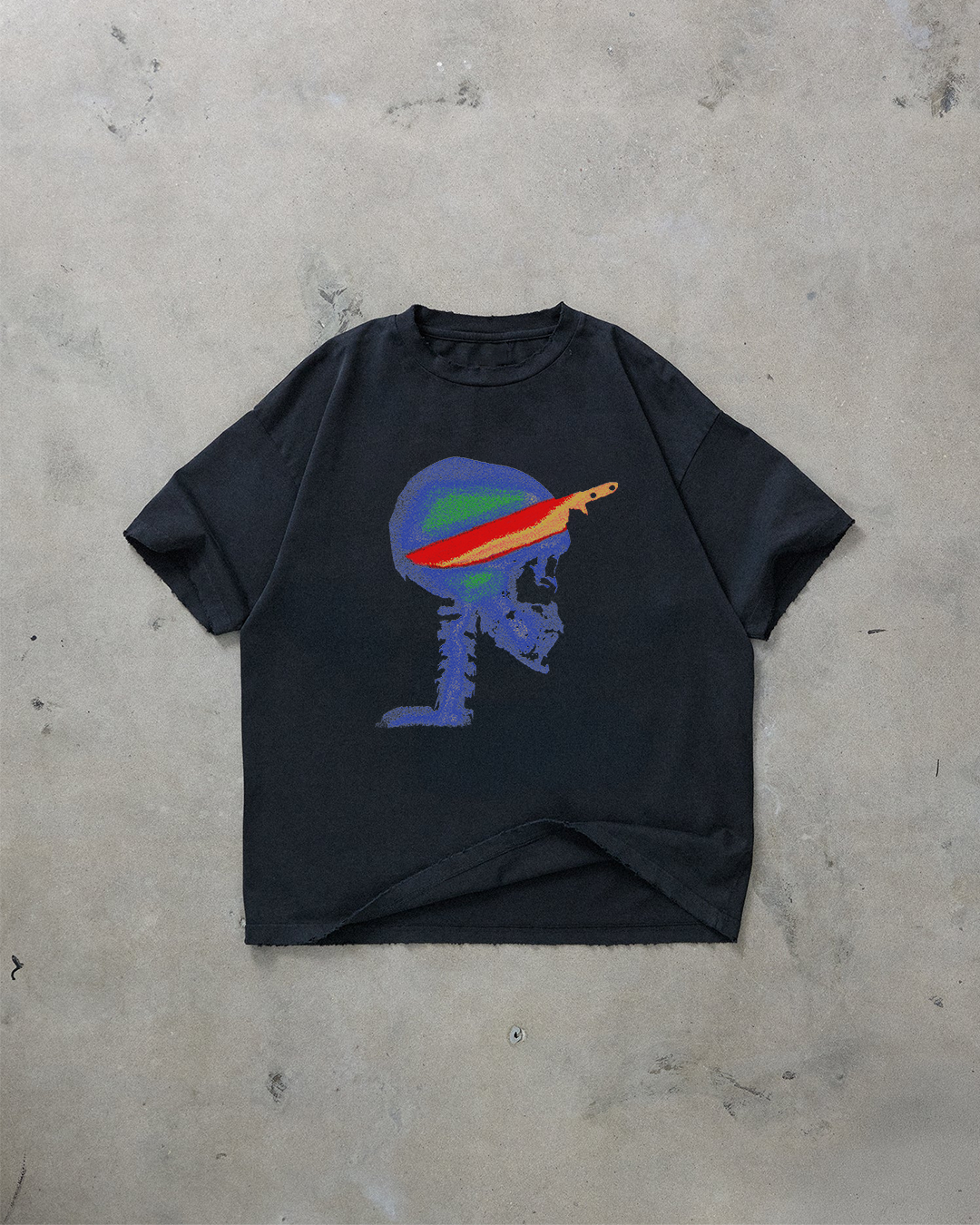 Infrared Skull T-shirt