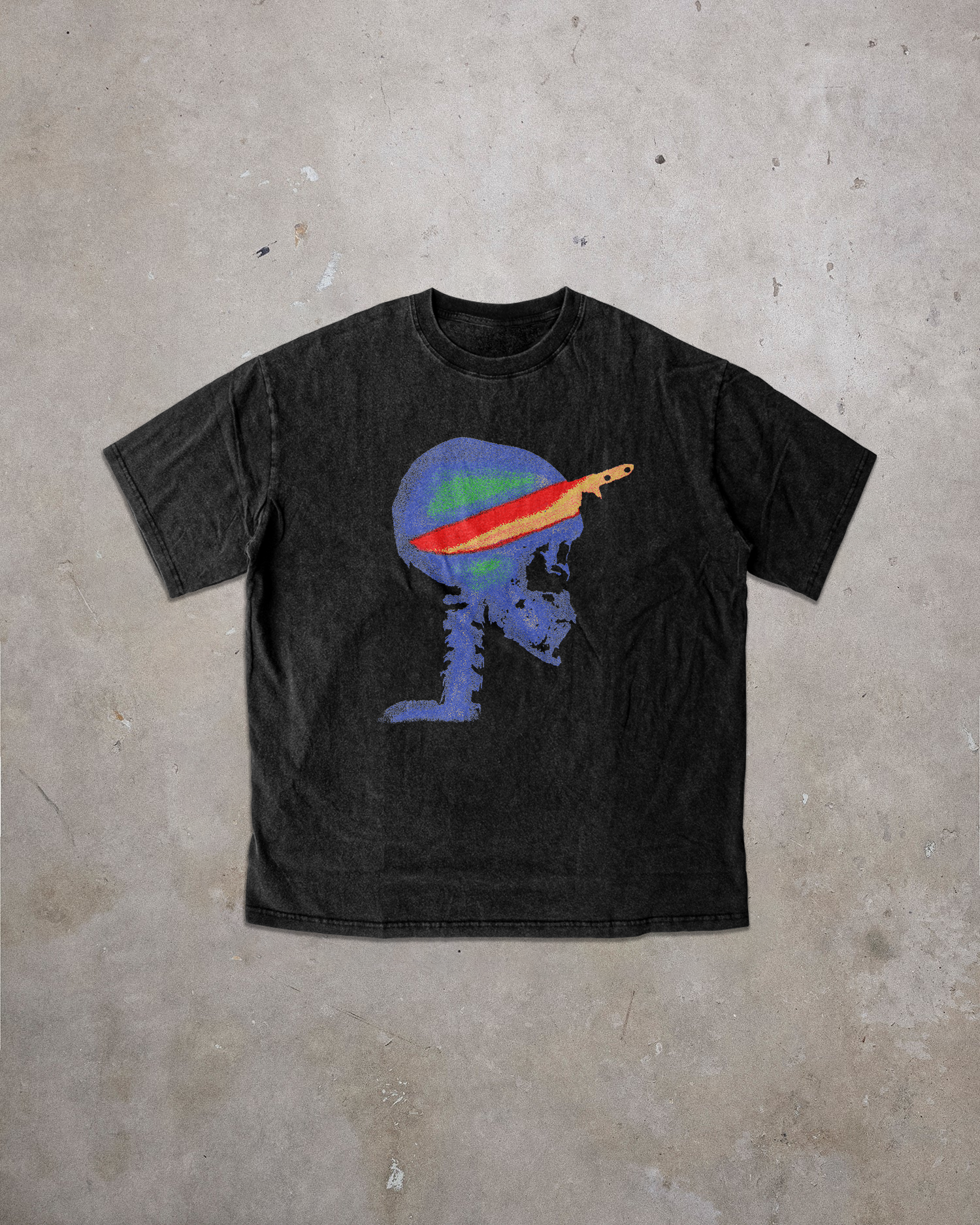 Infrared Skull T-shirt