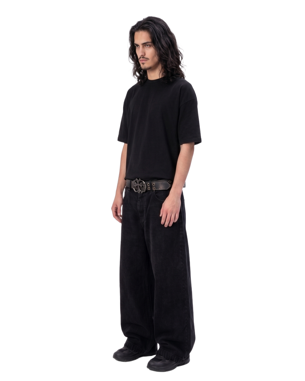 Black Boxy T-shirt
