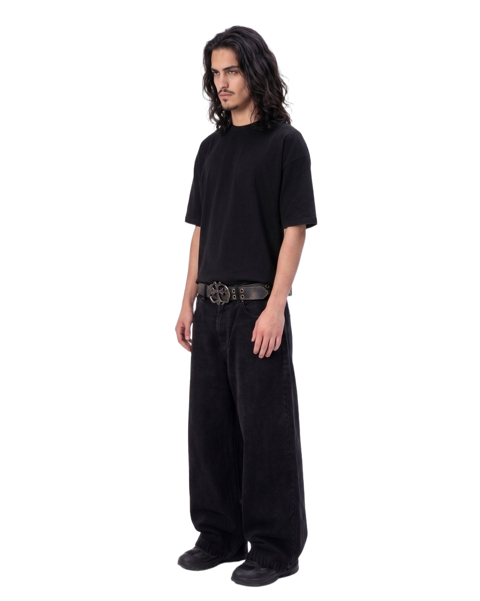 Black Boxy T-shirt