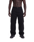 Black Cuffed Denim