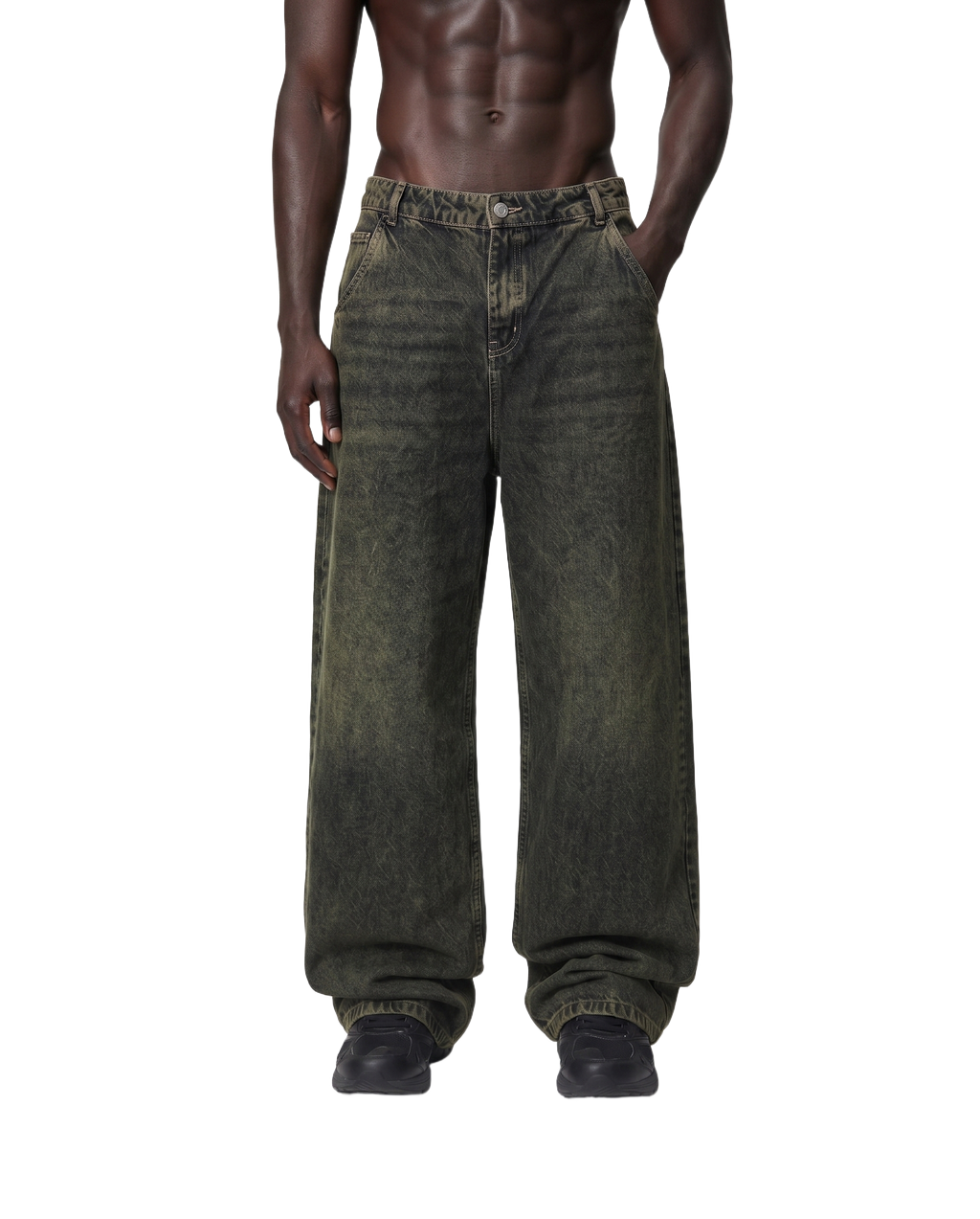 Dark Olive Denim