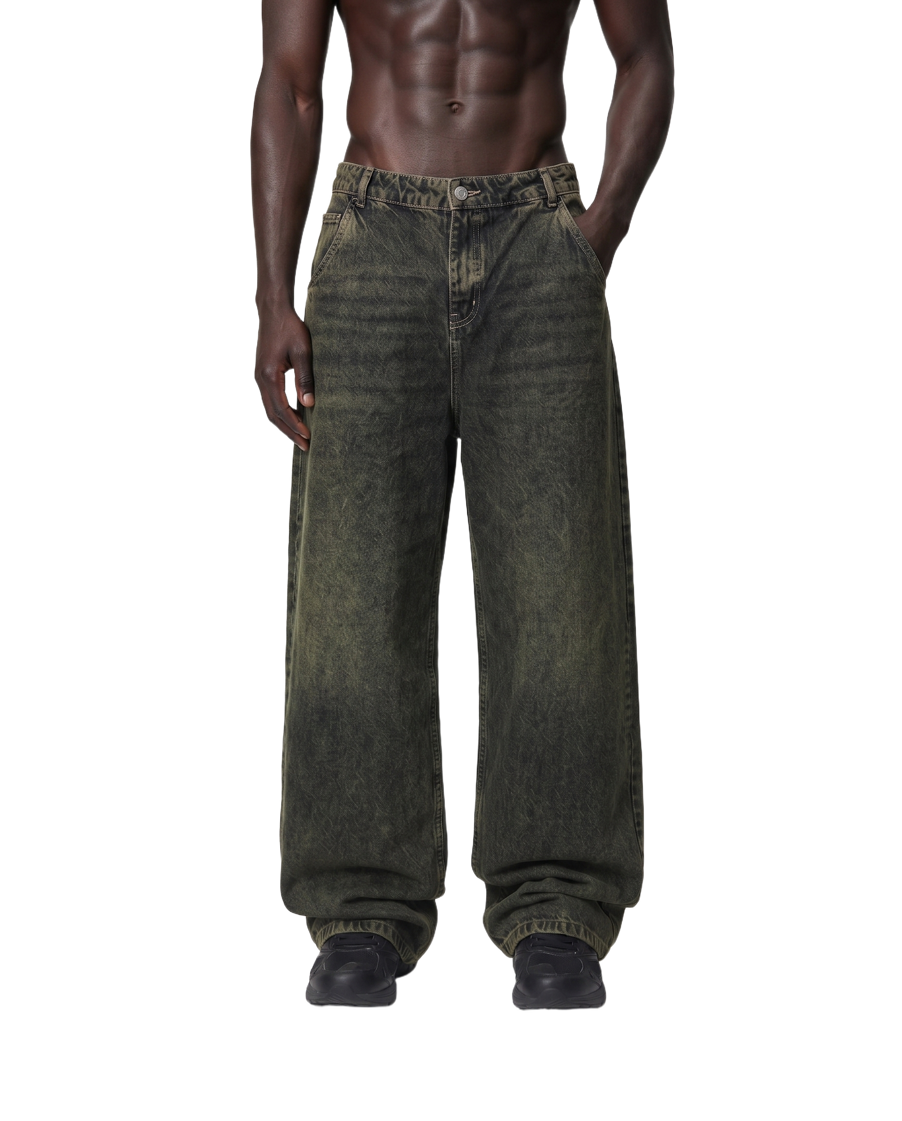Dark Olive Denim