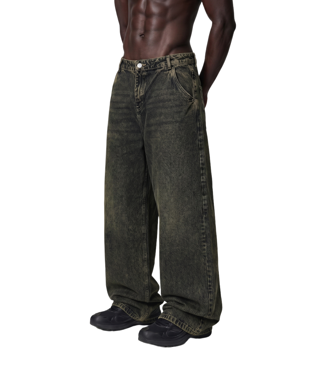 Dark Olive Denim