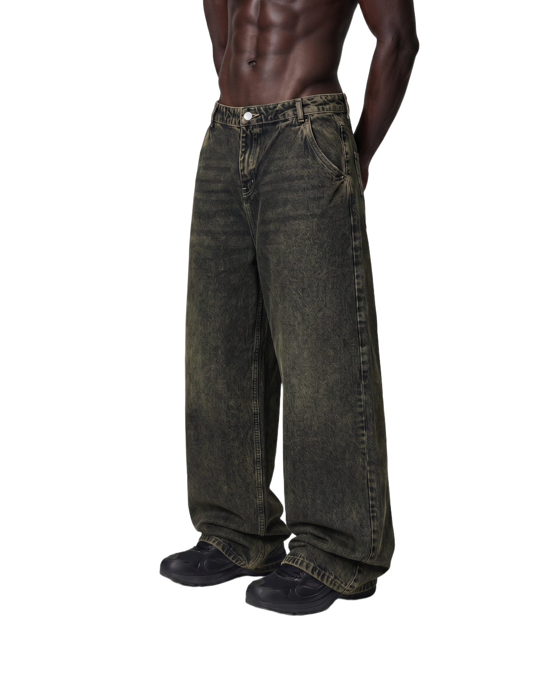 Dark Olive Denim