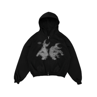 Demons Zip-up Hoodie