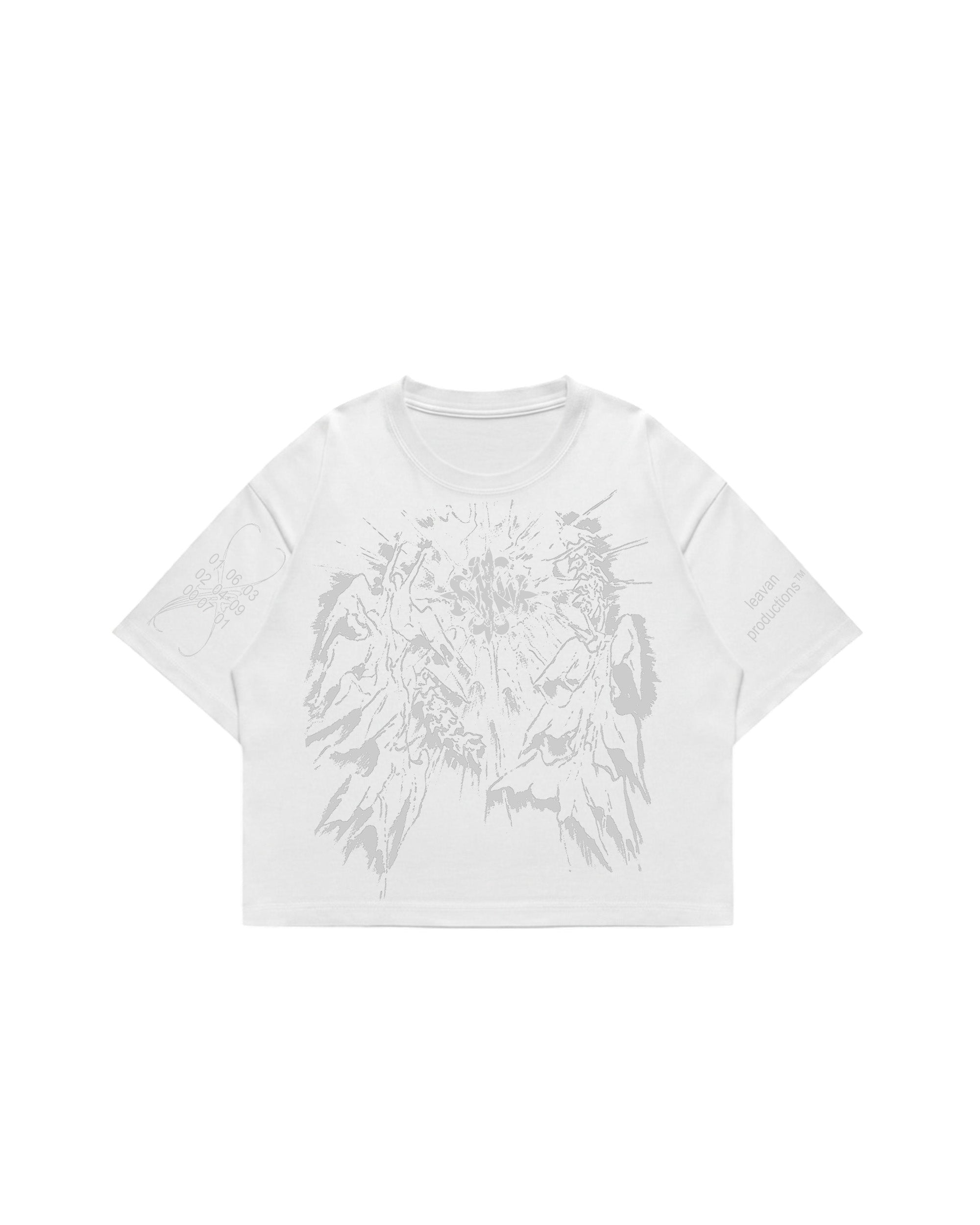 Equinox White Boxy T-shirt