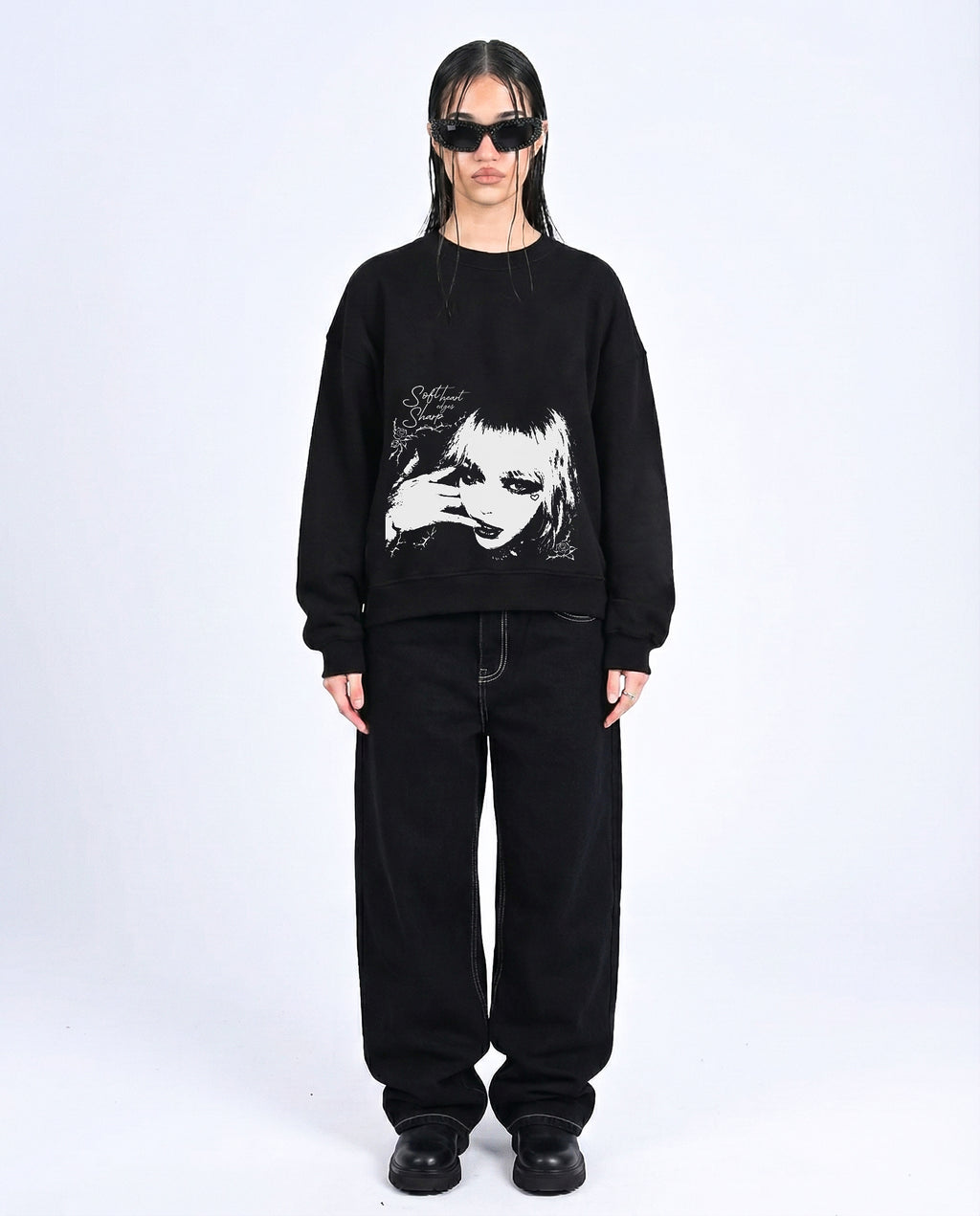 Soft Heart Sharp Edges Sweater