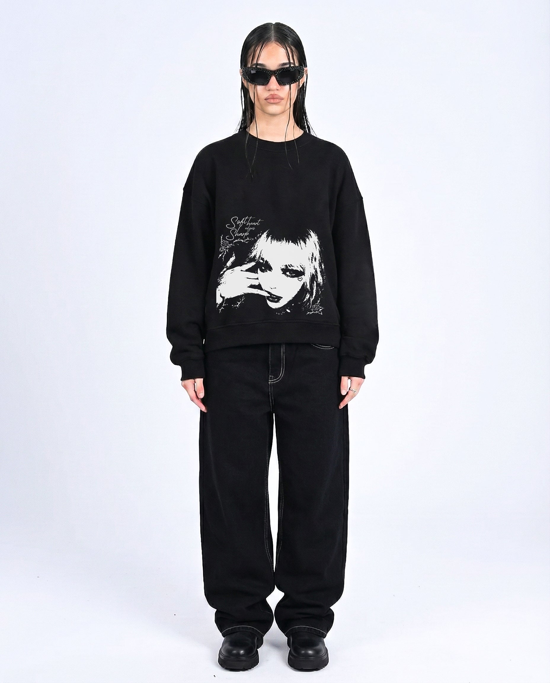 Soft Heart Sharp Edges Sweater