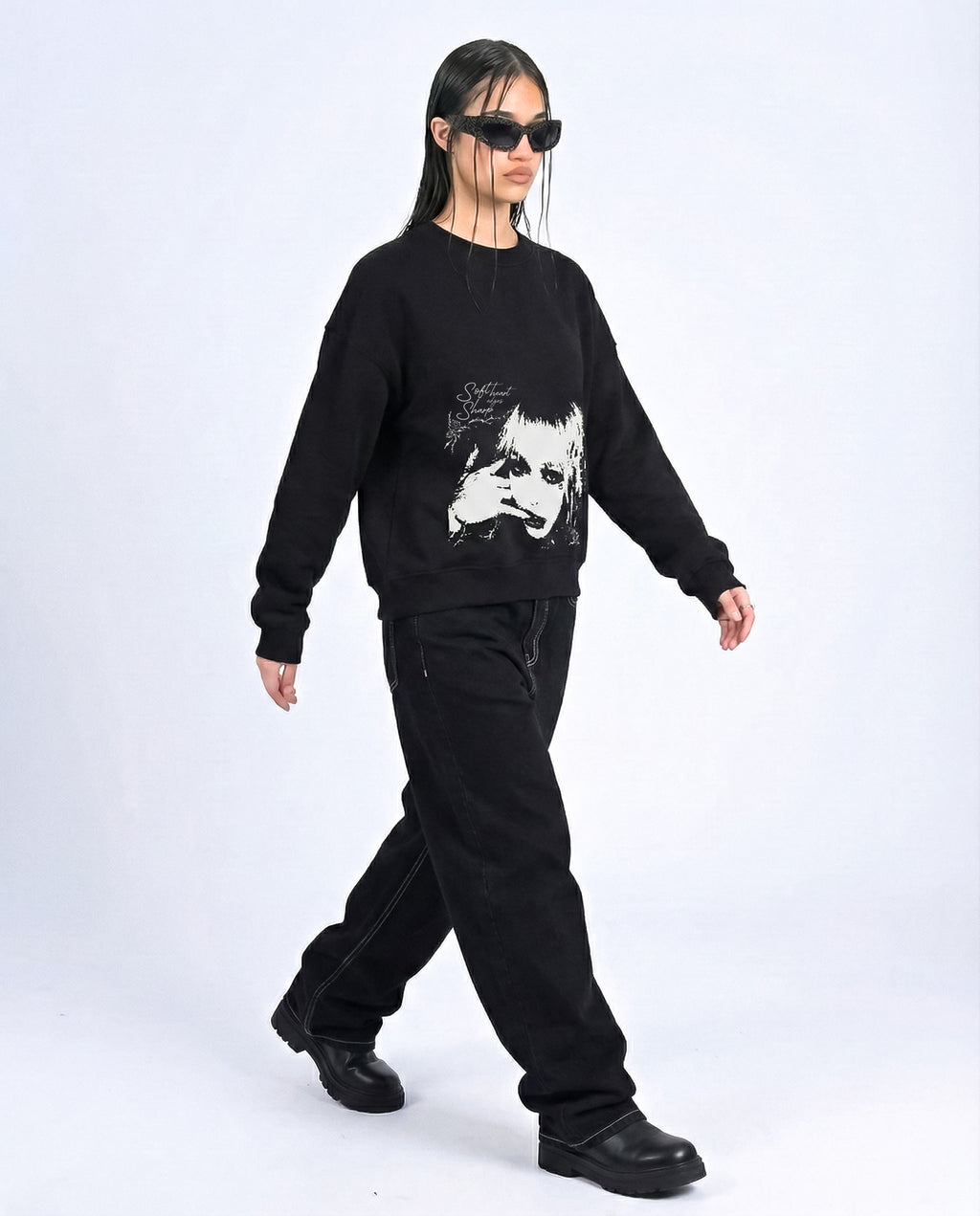 Soft Heart Sharp Edges Sweater