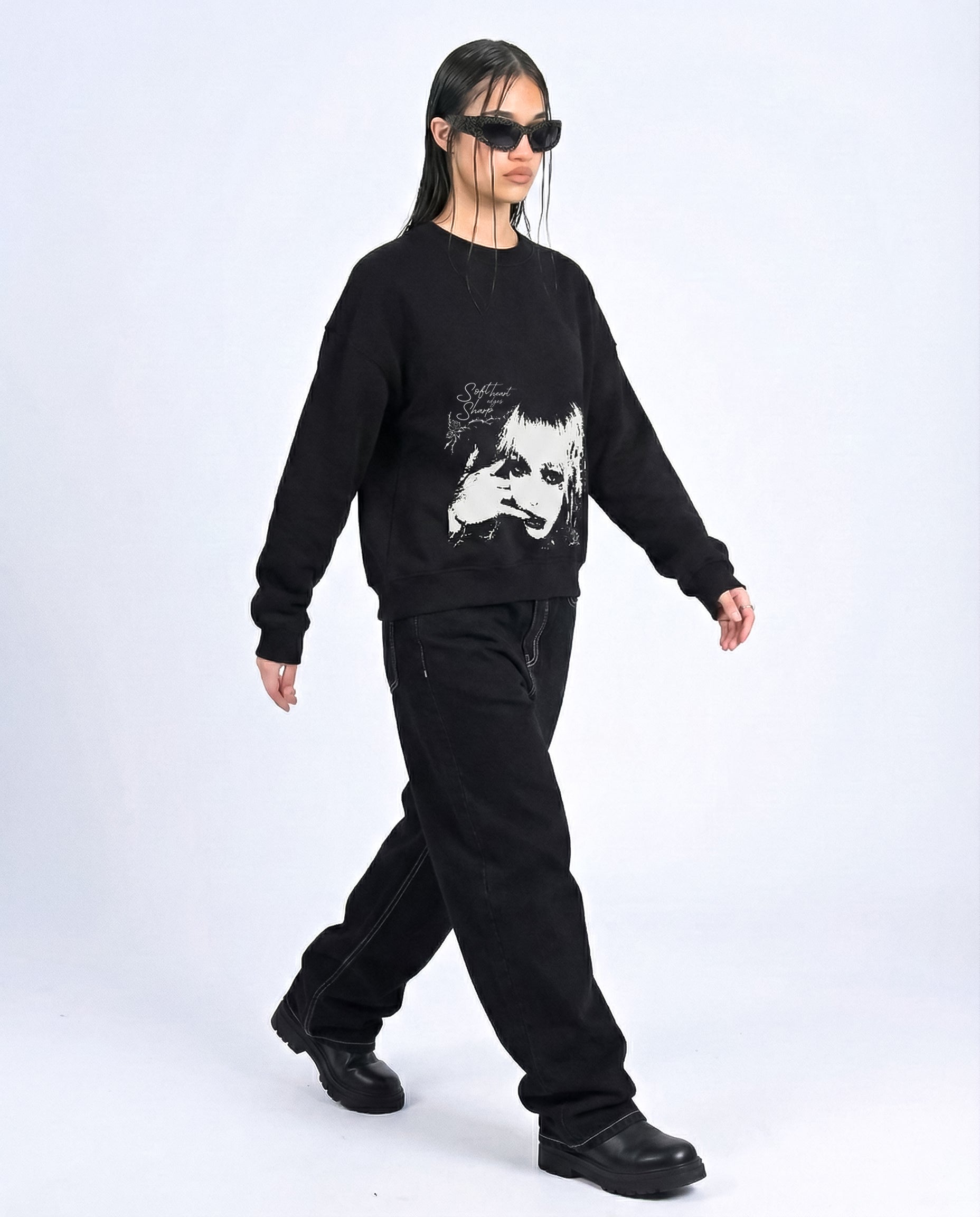 Soft Heart Sharp Edges Sweater